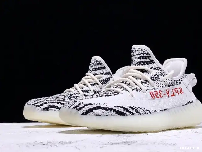Yeezy White Zebra 350 Adidas Boost CP9654 V2 Black 0505